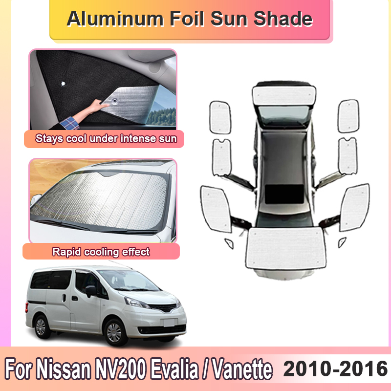 Privacy Screen Protector - Accessoires automobiles pour Nissan NV200 Evalia