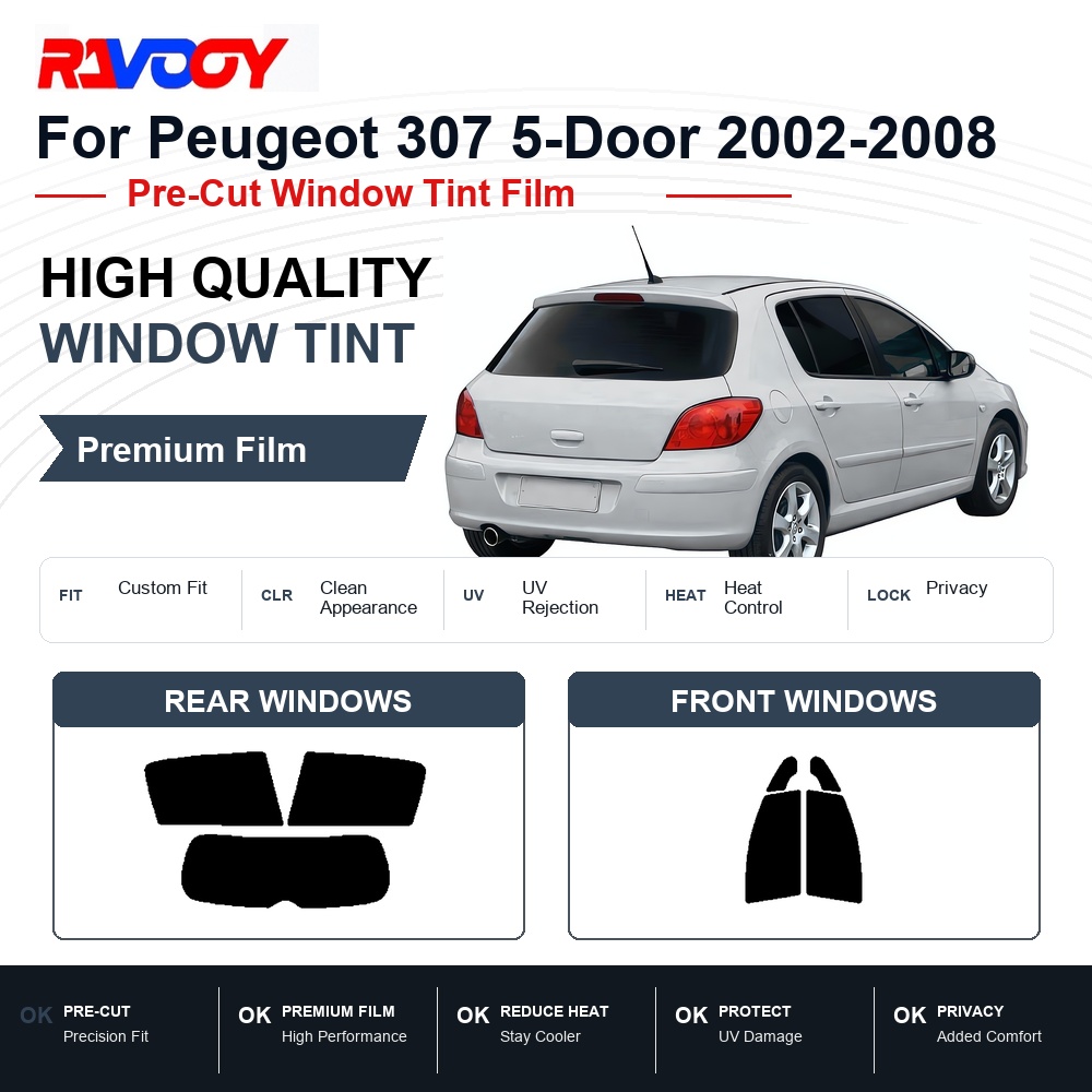 Privacy Screen Protector - Film teinté pour vitres de voiture