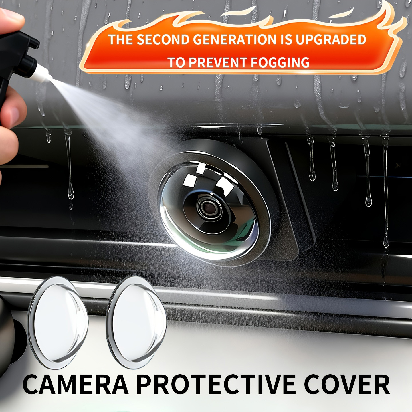 Camera Lens Protector - 2 protections d'objectif de caméra de