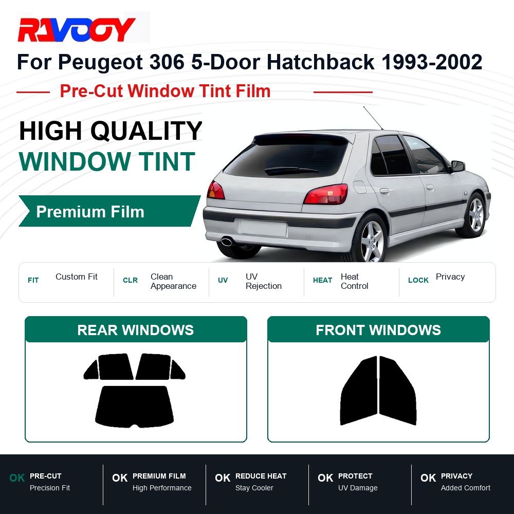 Privacy Screen Protector - Film teinté pour vitres de voiture