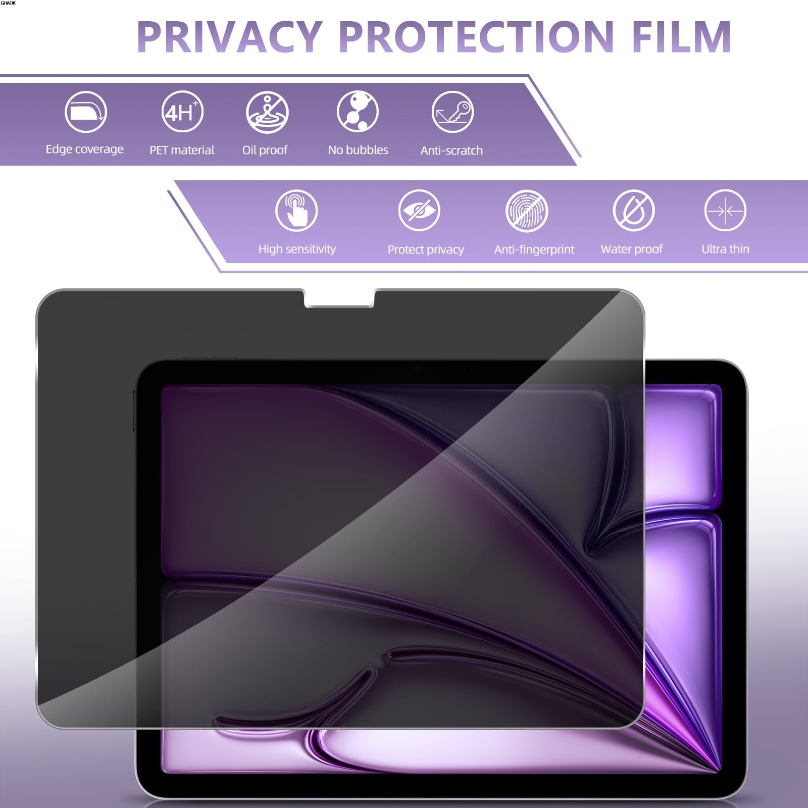 Protection d'écran anti-espion - Anti Blue Light Film avis et prix