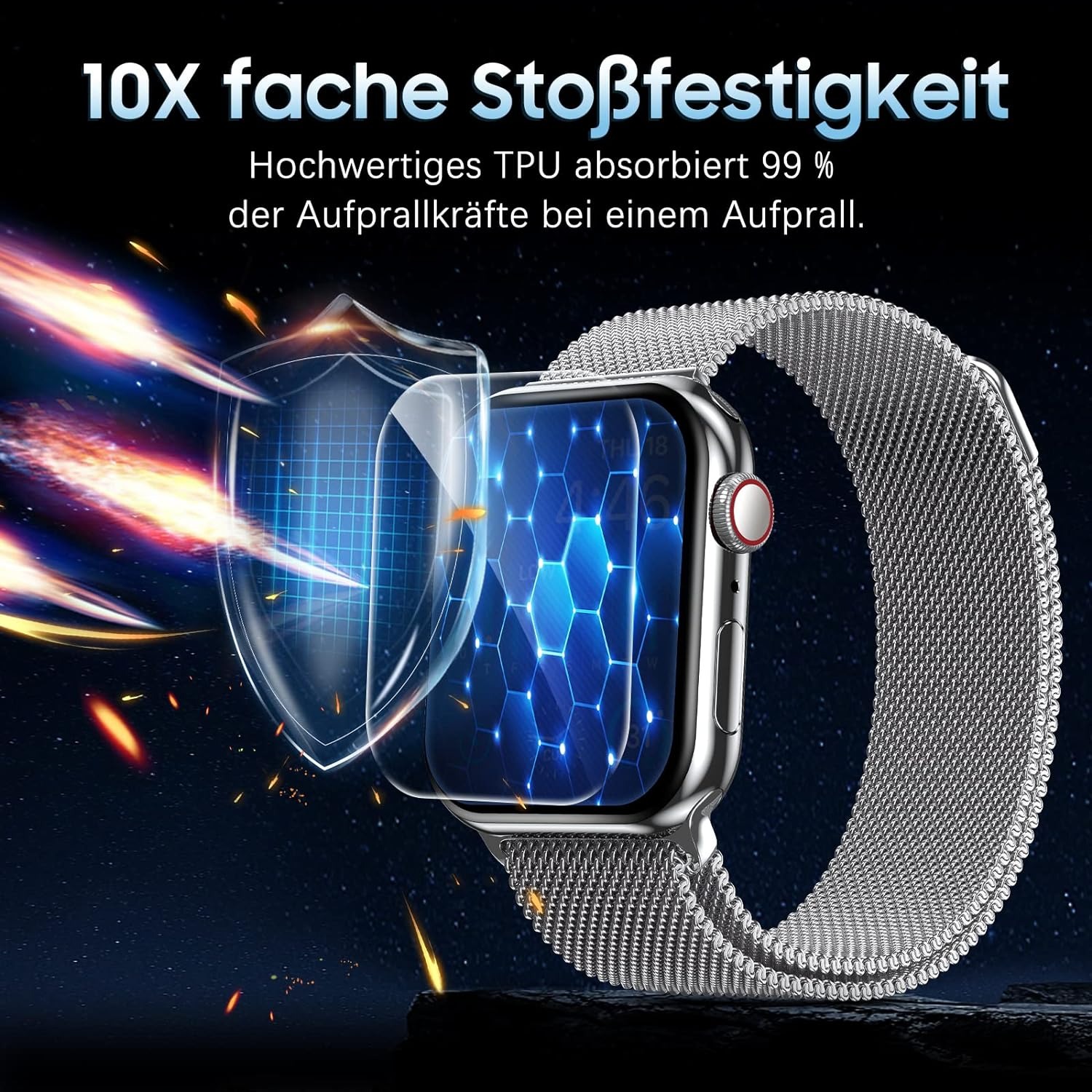 Film Hydrogel pour Apple Watch - Hydrogel Screen Protector avis et prix