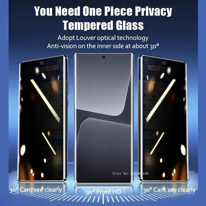 Protecteur d'écran Anti-espion - Curved Edge Screen avis et prix